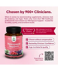 Nature's Craft Menopause Support Capsules, Hormone Balance for Women for Night Sweats Mood, Nature's Craft, 90ct