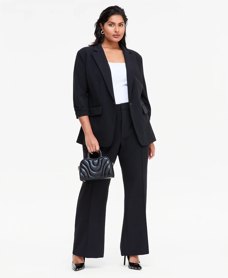 I.n.c. International Concepts Plus Stretch 3/4-Sleeve Blazer, Macy's Exclusive