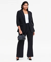I.n.c. International Concepts Plus Stretch 3/4-Sleeve Blazer, Macy's Exclusive
