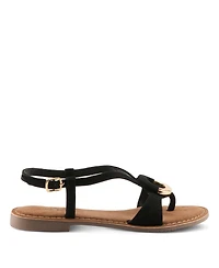 Azura Women's Classylady Suede Sandal with Upper