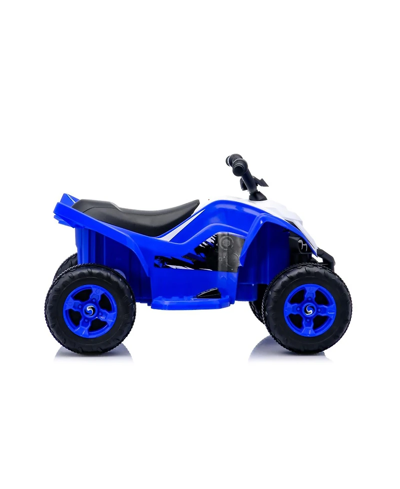 Yobtop Kids 12V Ride On Car, Dual Motor with Bluetooth Music & Led Lights, Ages 3-6