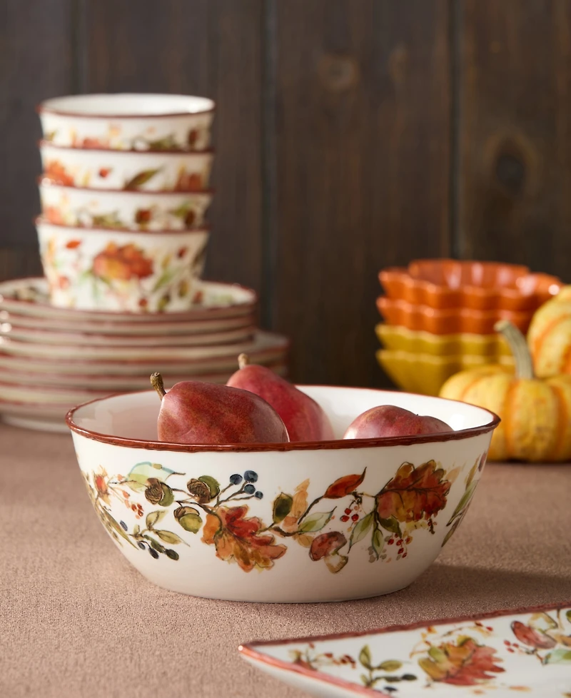 Certified International Autumn Meadows Deep Bowl