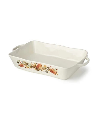 Certified International Autumn Meadows Large Rectangular Baker