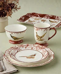 Certified International Pheasant Grove Soup Bowls, Set of 4