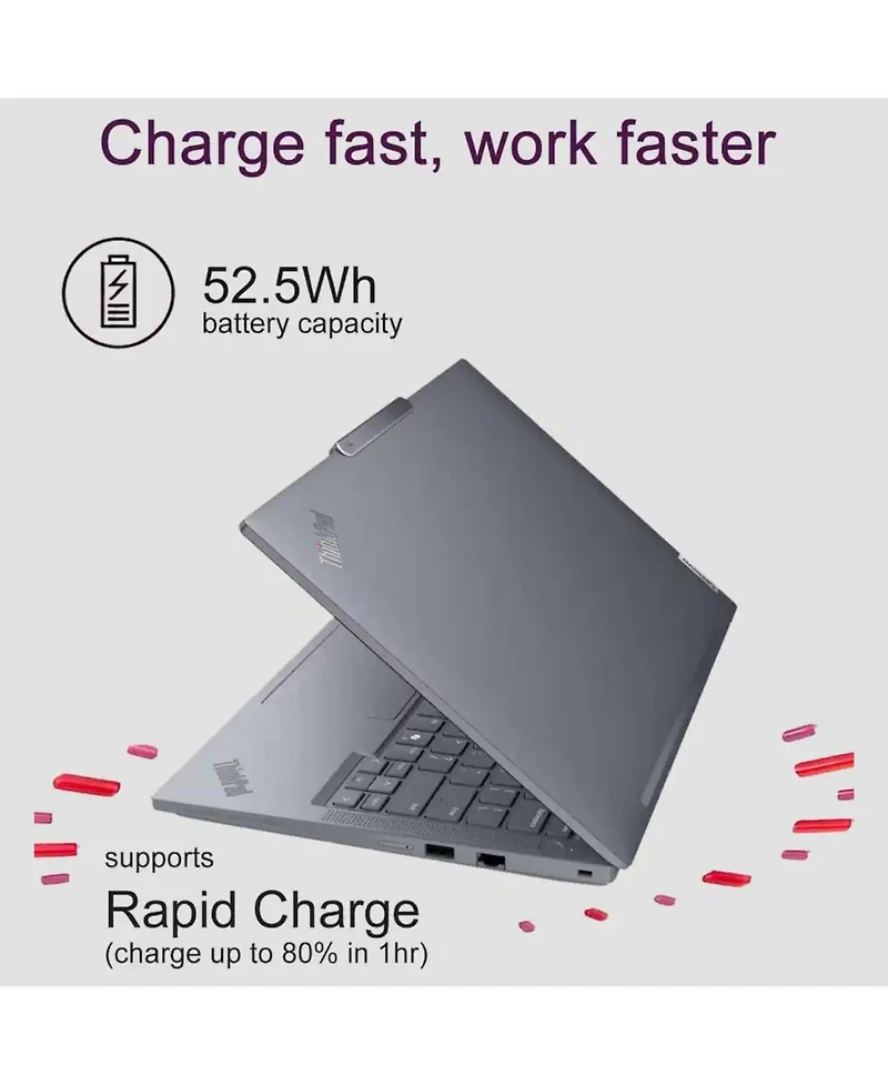 Lenovo ThinkPad T14 14" Traditional Laptop Intel Core Ultra 7 32GB Ram Intel Graphics 2TB Ssd Storage Windows 11 Pro 60Hz