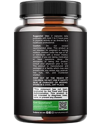 Horny Goat Weed Capsules | Tongkat Ali Saw Palmetto Extract | Panax Ginseng and Black Maca Root for Stamina & Energy | 20ct