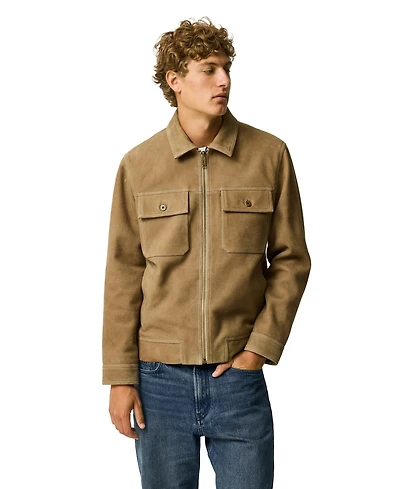 Rodd & Gunn Men's Waitomo Caves Leather Jacket