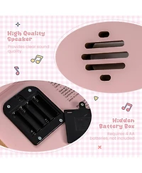 Hongge 18-Key Wooden Musical Toy Piano, Ages 3+