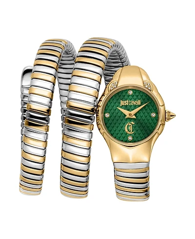 Just Cavalli Women's Amanta Quartz Stainless Steel Bracelet Watch