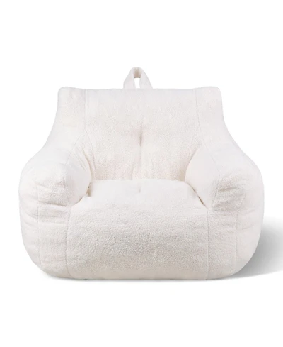 Slickblue 3 Ft Memory Foam Bean Bag Chair with Armrests and Pocket