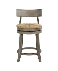 Clihome 1 Piece 26-Inch Counter Height Solid Wood Frame Bar Stool