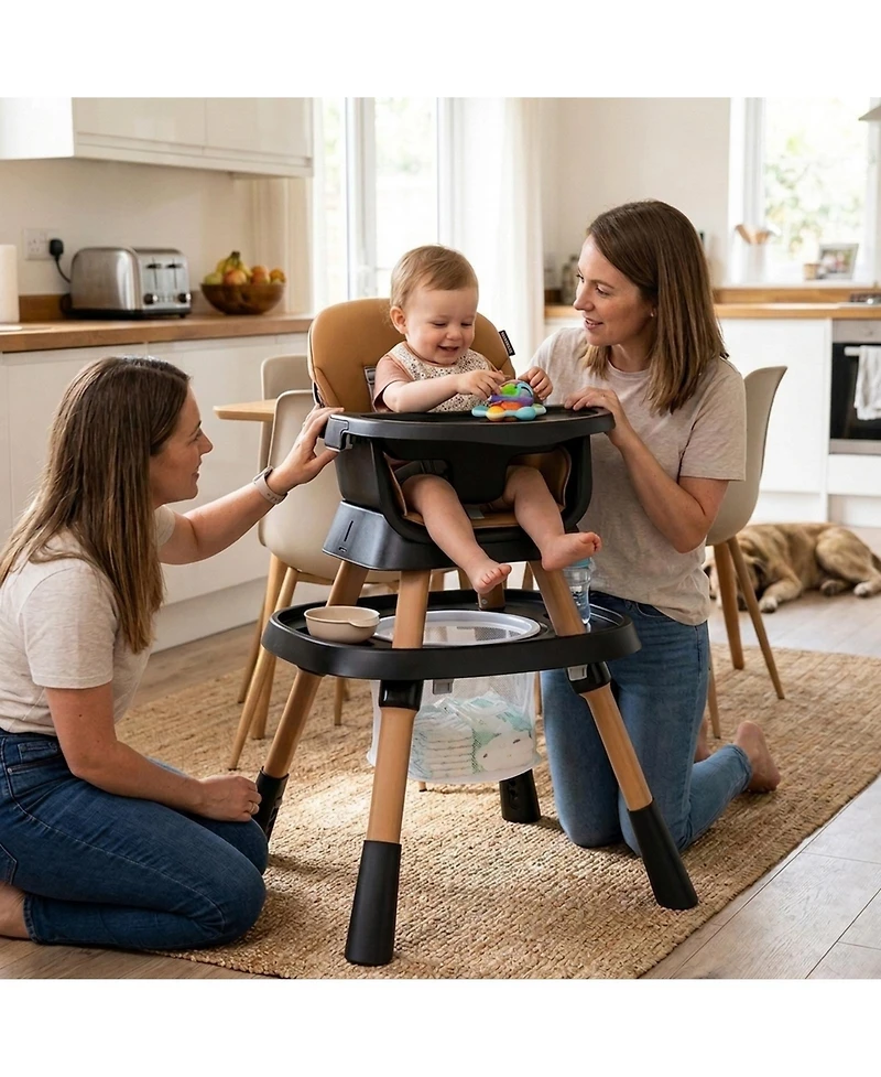 Sugift 16-in-1 Baby High Chair with Activity Center and Booster Seat for Babies and Toddlers