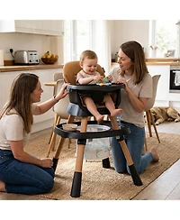 Sugift 16-in-1 Baby High Chair with Activity Center and Booster Seat for Babies and Toddlers