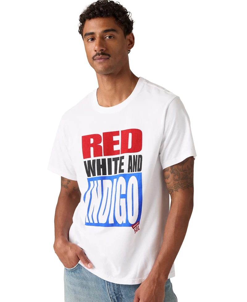 Levi's Men's Signature Graphics Crewneck T-Shirt
