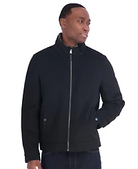 Michael Kors Men's Wool Hipster Trimmed Collar Jacket