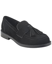 Marc Fisher Ltd Women's Tifani Suede Tassels Slip-On Loafers