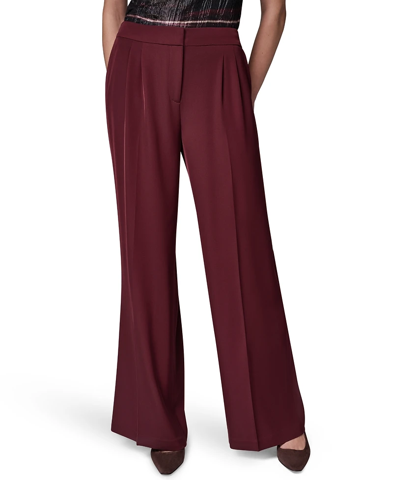 Donna Karan New York Petite High-Waisted Wide-Leg Pants, 29" Inseam