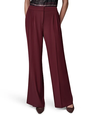 Donna Karan New York Petite High-Waisted Wide-Leg Pants, 29" Inseam