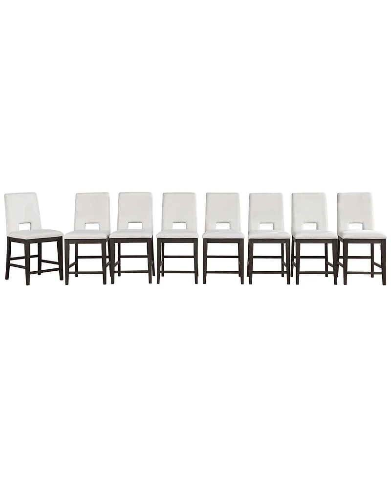 Summit 8-Piece Counter Chair Set, Macy's Exclusive