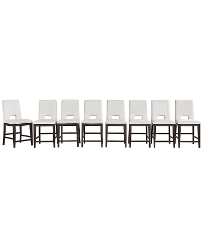Summit 8-Piece Counter Chair Set, Macy's Exclusive