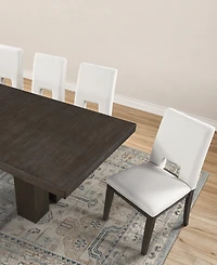 Summit 11-Piece Dining Set (Table & 10 Side Chairs), Macy's Exclusive