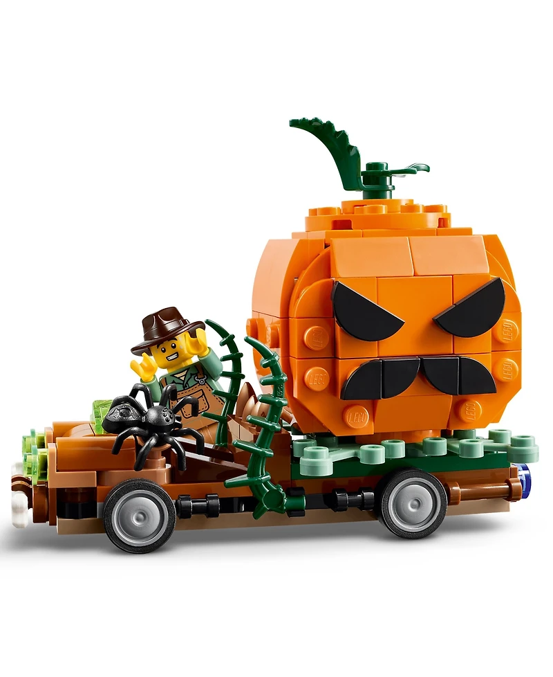 Lego Halloween Jack-o'-Lantern Pickup Truck 40822 177-Piece Building Set, Ages 8+