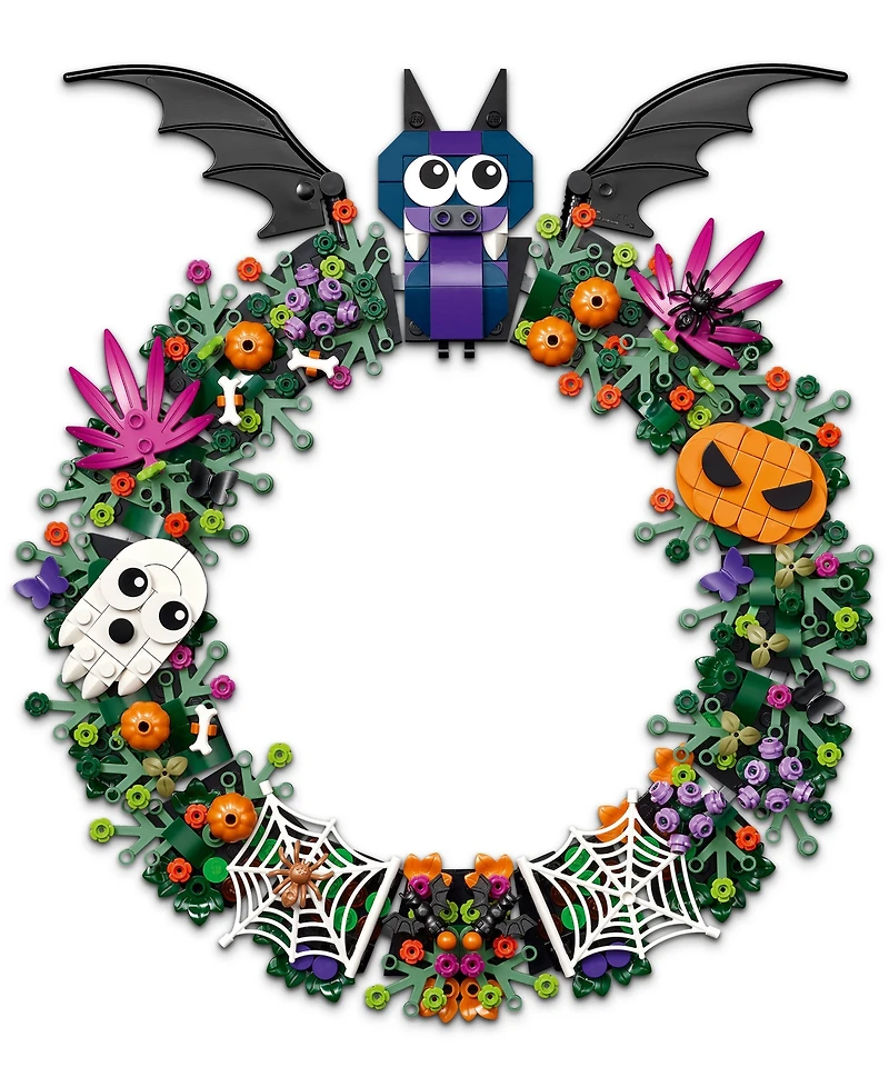 Lego Halloween Wreath 40825 617-Piece Building Set, Ages 12+