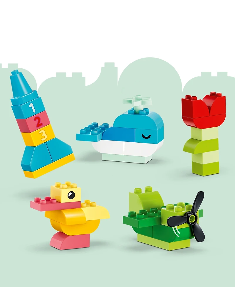 Lego Duplo Classic Colorful Creative Box 10479 80-Piece Building Set, Ages 1½+