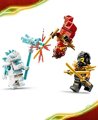 Lego Ninjago Kai and Cole's Combiner Vehicles 71864 394-Piece Building Set, Ages 7+