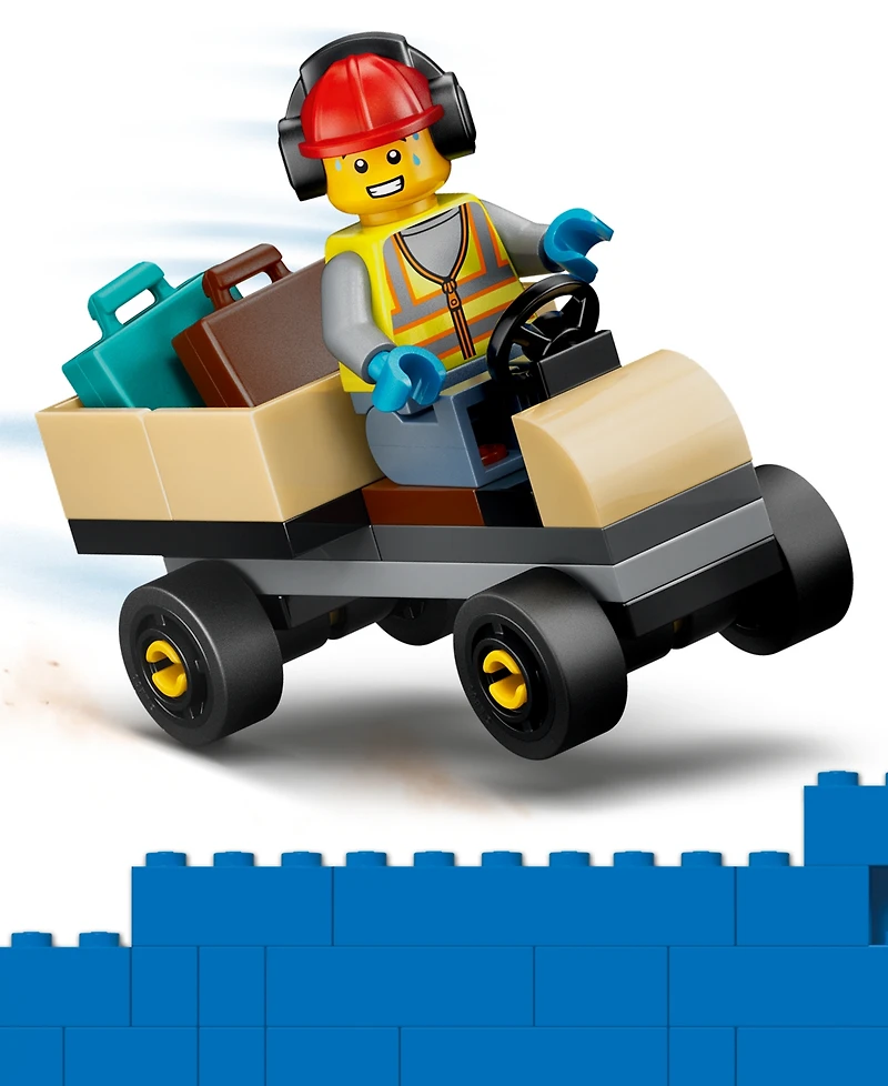 Lego City Passenger Jet 60492 118-Piece Building Set, Ages 4+