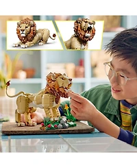 Lego Wild Animals Majestic Lion 31386 839-Piece Building Set, Ages 9+