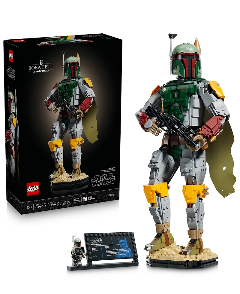 Lego Star Wars Boba Fett 75455 1544-Piece Building Set, Ages 18+