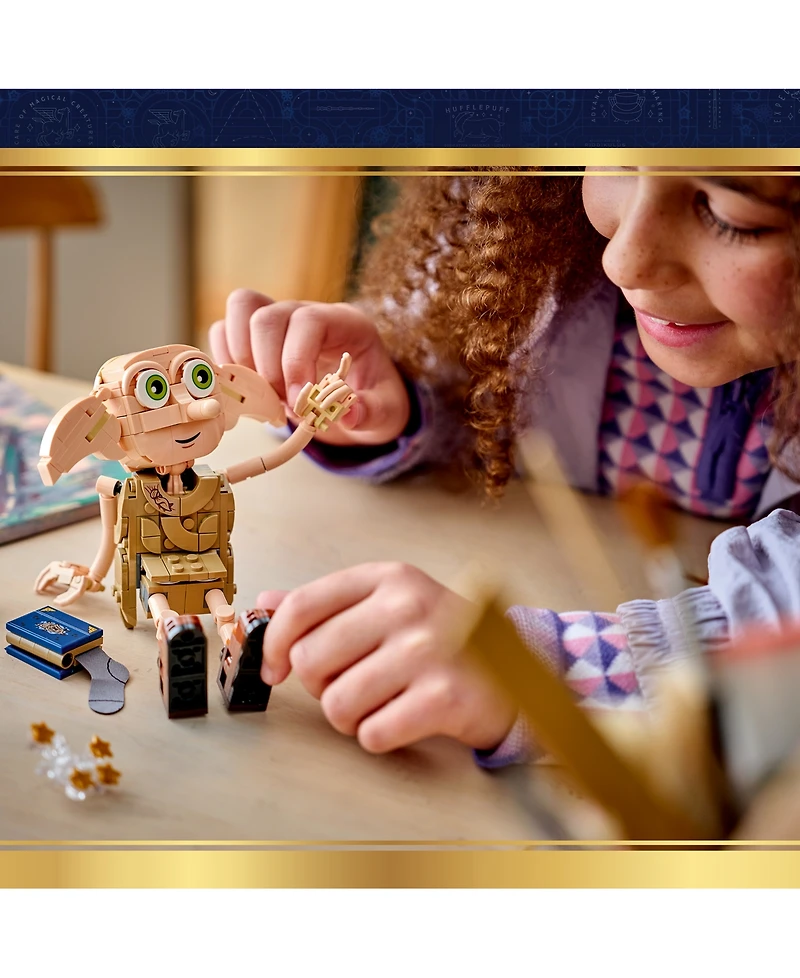 Lego Harry Potter Dobby the Free Elf 76469 379-Piece Building Set, Ages 8+