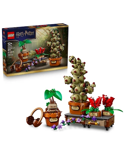 Lego Harry Potter Hogwarts Herbology Plants 76474 817-Piece Building Set, Ages 12+