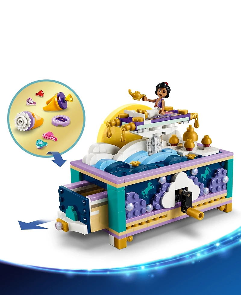 Lego Disney Princess Jasmine's Jewelry Box 43295 458-Piece Building Set, Ages 6+