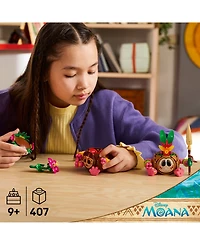 Lego Disney Moana Kakamora Posable 43293 407-Piece Building Set, Ages 9+