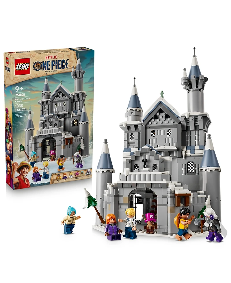 Lego One Piece Battle at Drum Castle 75645 1038-Piece Building Set, Ages 9+