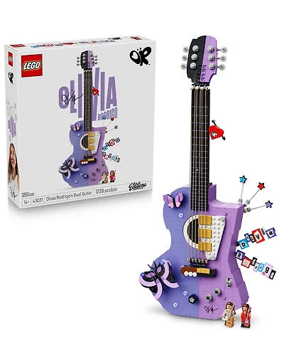 Lego Olivia Rodrigo Dual Guitar 43031 1228-Piece Building Set, Ages 14+