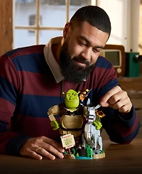 Lego Shrek: Shrek, Donkey Puss in Boots 72423 1,403-Piece Building Set, Ages 18+