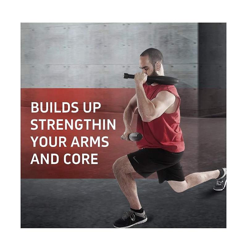 Sevorley Iron Indian Club Exercise Bat for Strength Training, Mobility Work and Muscle Rehabilitation