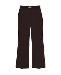 Reiss Women's Leona Flared Belted Trousers