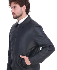Tommy Hilfiger Men's Point Collar Open Bottom Jacket