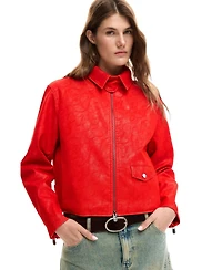 Desigual Women's faux leather jacket