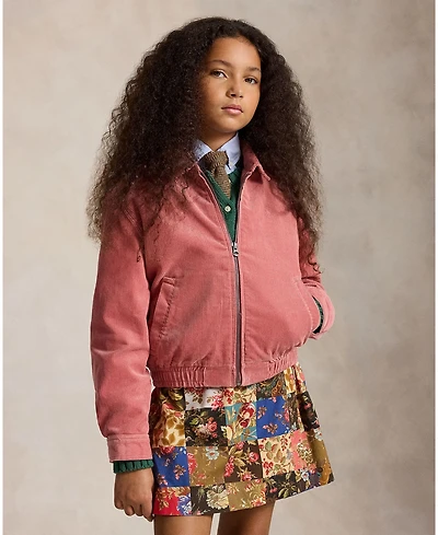 Polo Ralph Lauren Girls' 7-16 Corduroy Long-Sleeve Jacket