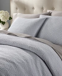 Charter Club Lattice Medallion Gray 2-Pc. Comforter Set, Twin