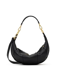 Hammitt Erica Med Suede Small Zipper Closure Shoulder Handbag