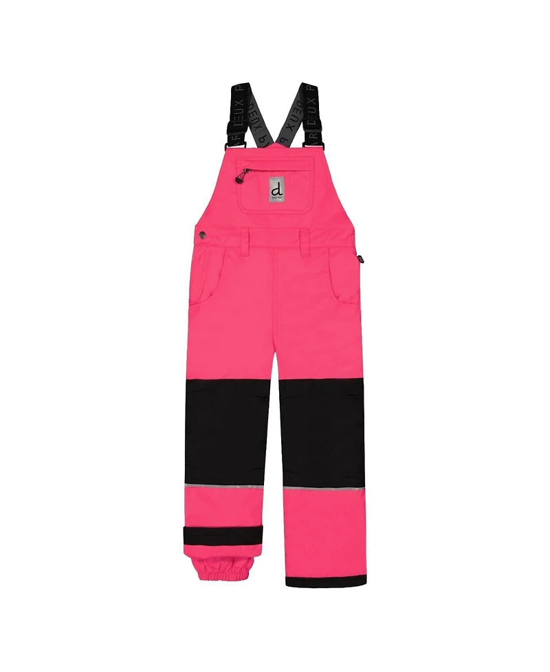 Deux par Toddler Girls 2T -5T Play Overall Snow Bib