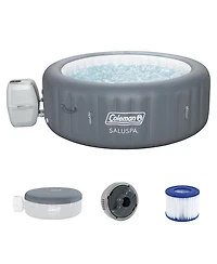Coleman SaluSpa 4-6 Person AirJet Inflatable Hot Tub with Energy Sense Cover