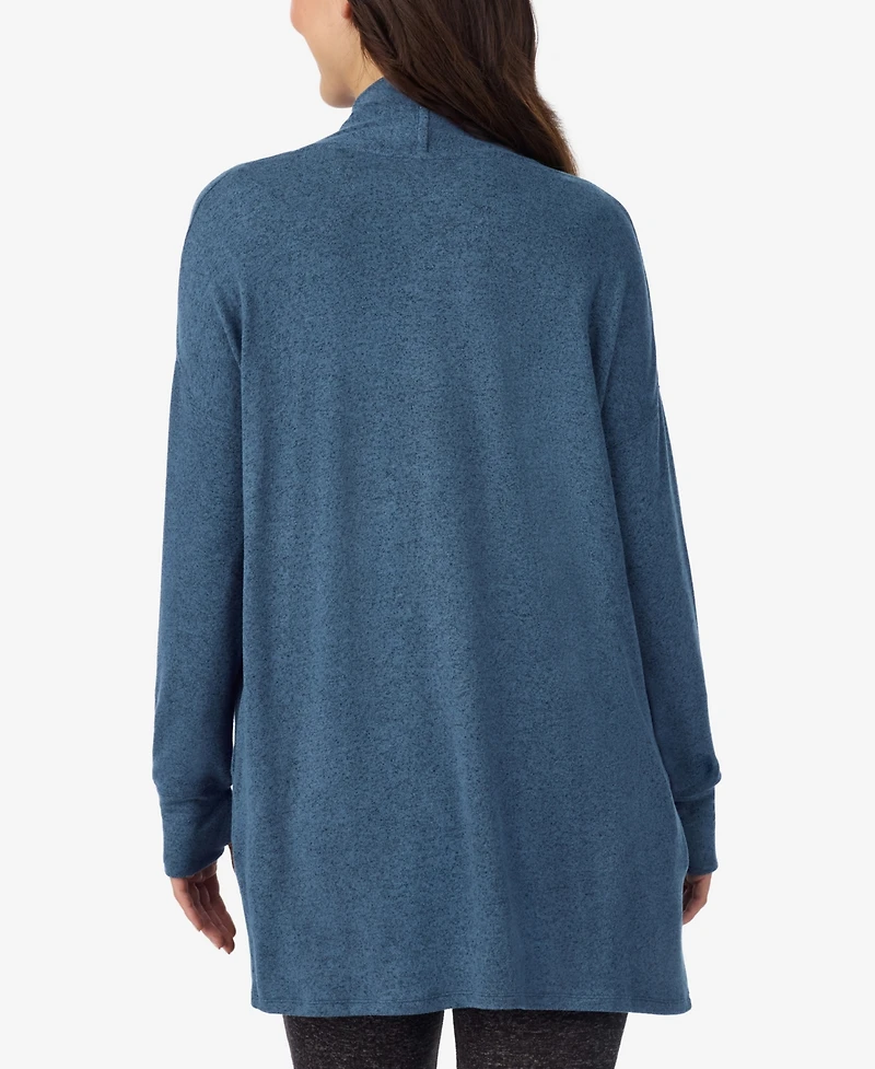 Cuddl Duds Women's SoftKnit Sweater-Knit Long-Sleeve Wrap