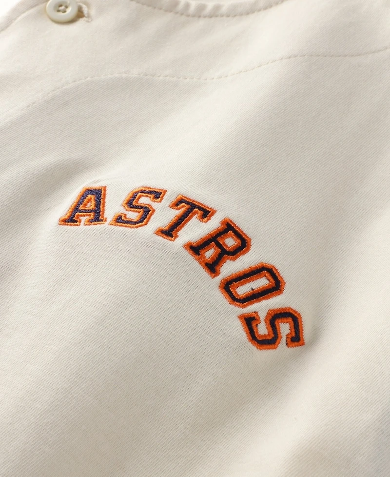 Fanatics Men's Cream Houston Astros Big Tall Full-Button Jersey
